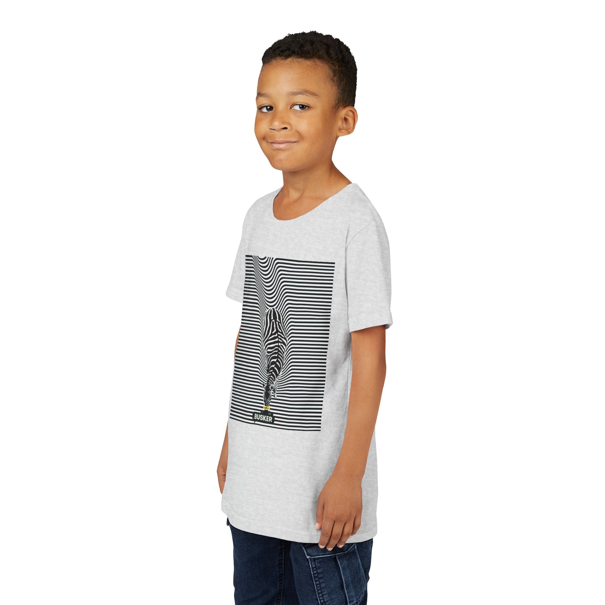 Youth Graphic Tee, Unisex T-Shirt for Kids, Cool Streetwear, Music Lover Apparel, Gift for Young Creatives, Trendy Summer Wear