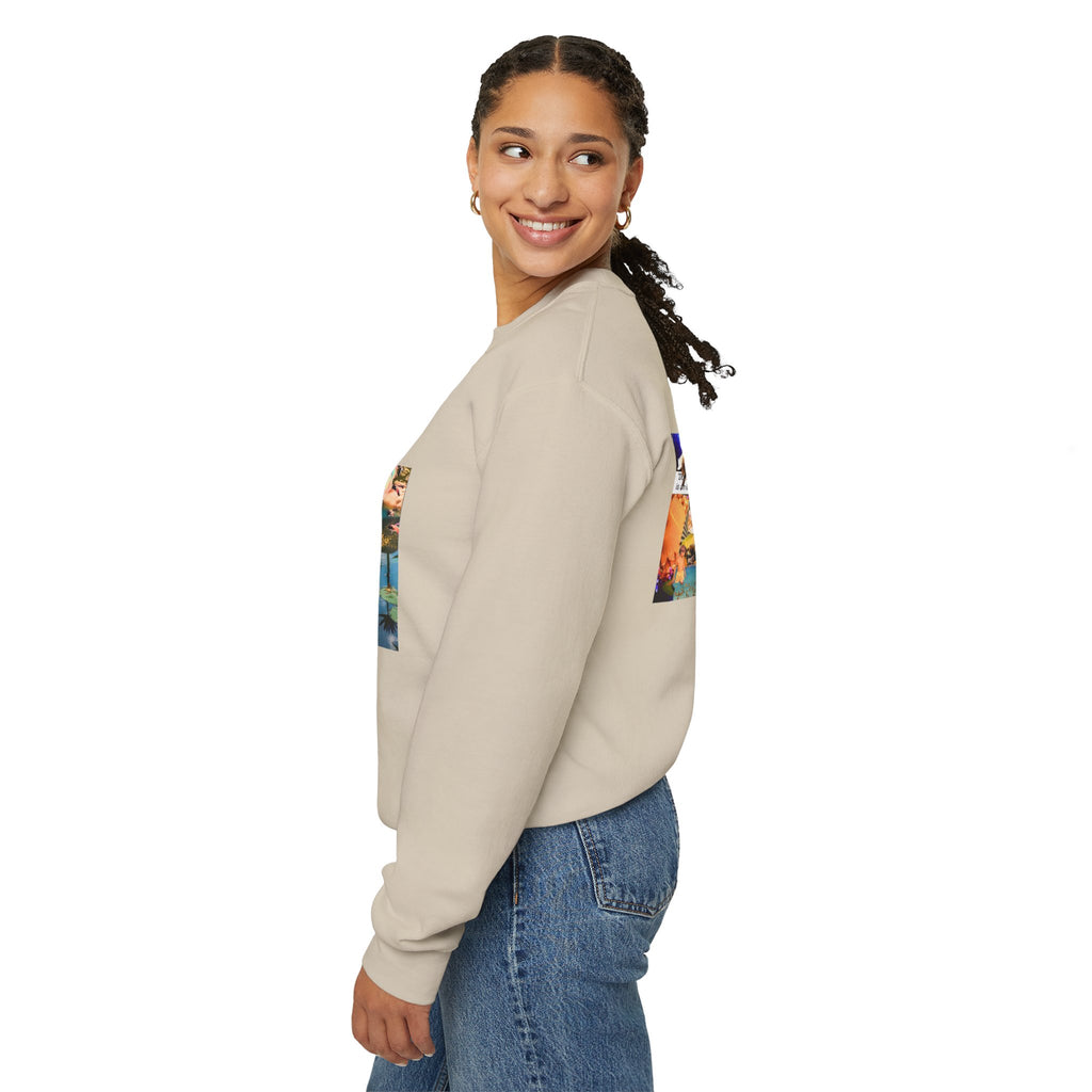 Vibrant Art Crewneck Sweatshirt for Creative Souls