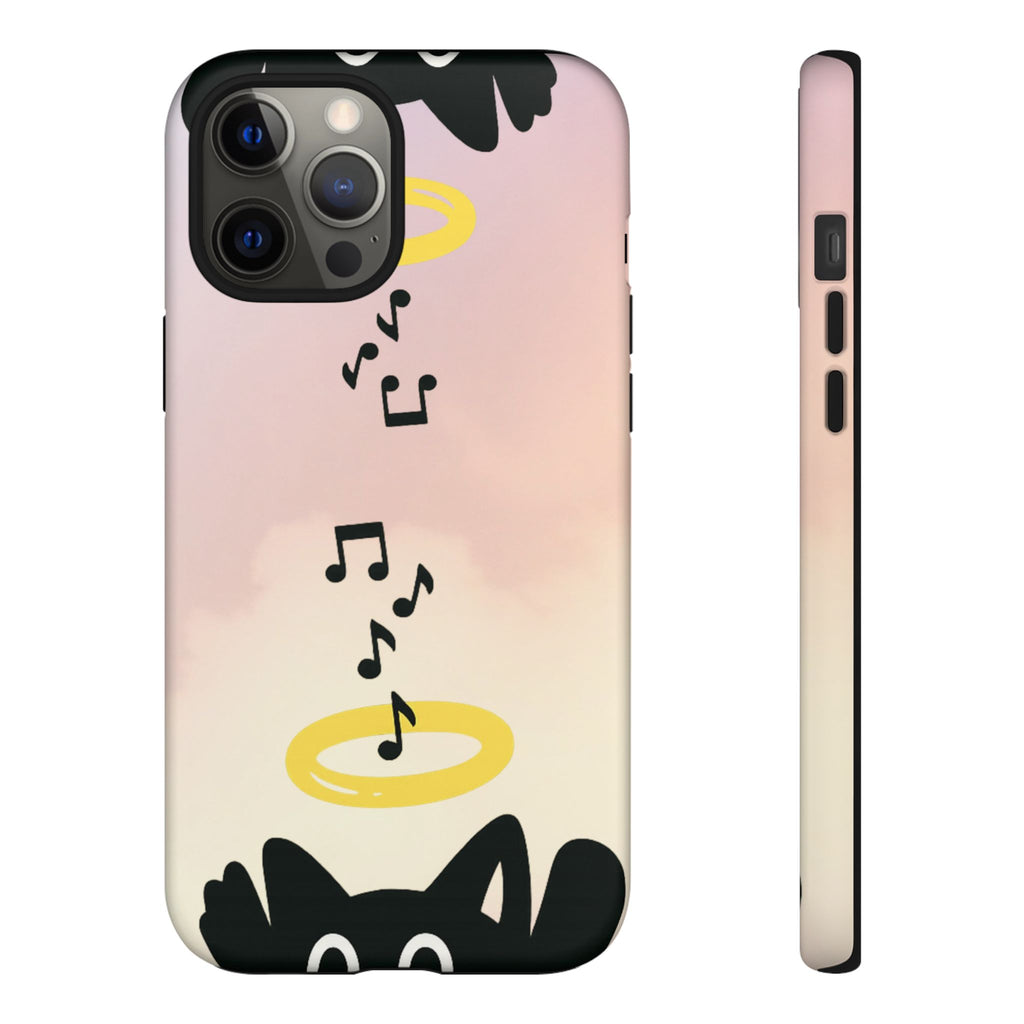 Cute Animal Phone Case, Tough Phone Cover for Pet Lovers, Gifts for Birthdays, Holidays, Music Lovers, Fun Tech Accessories