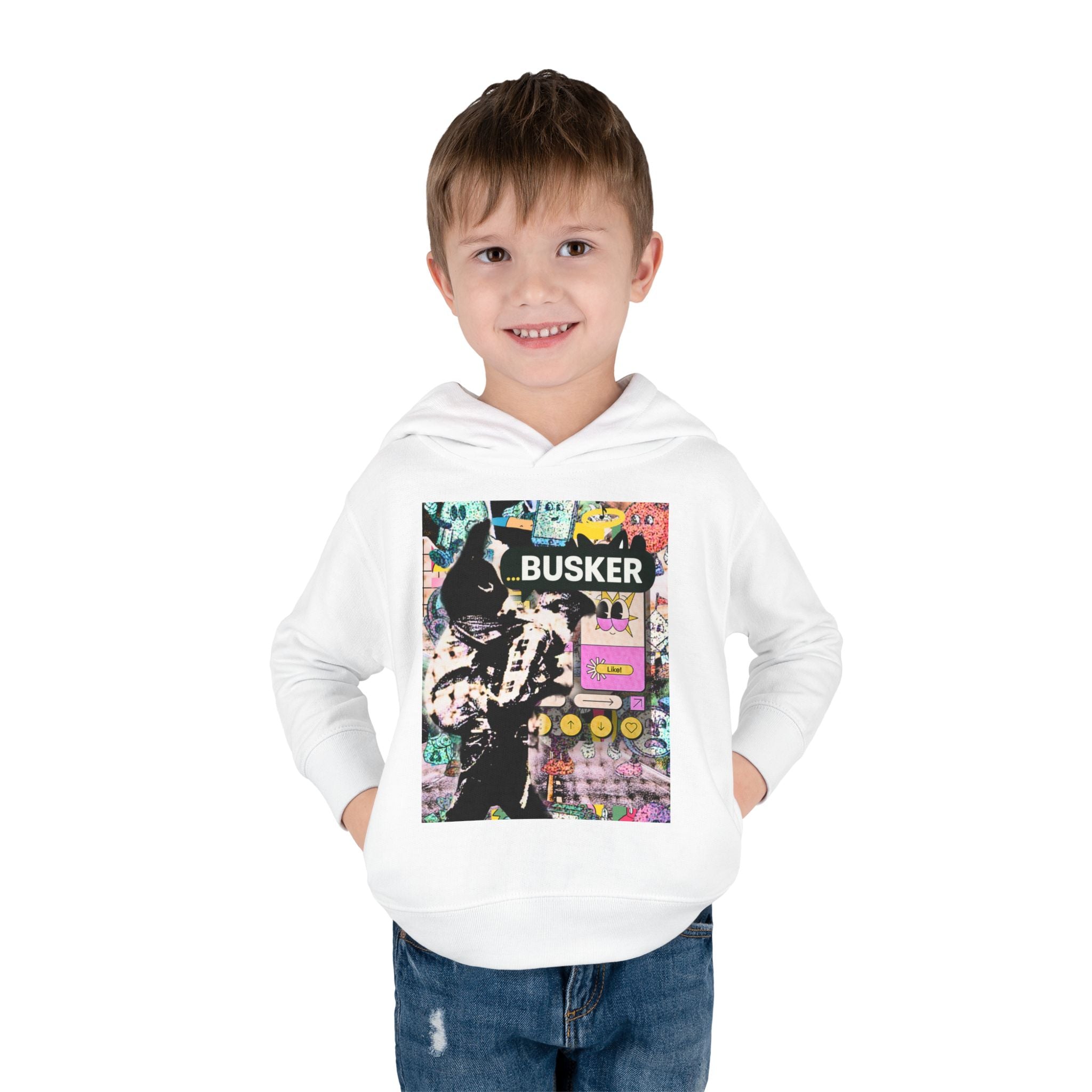 Toddler Pullover Fleece Hoodie