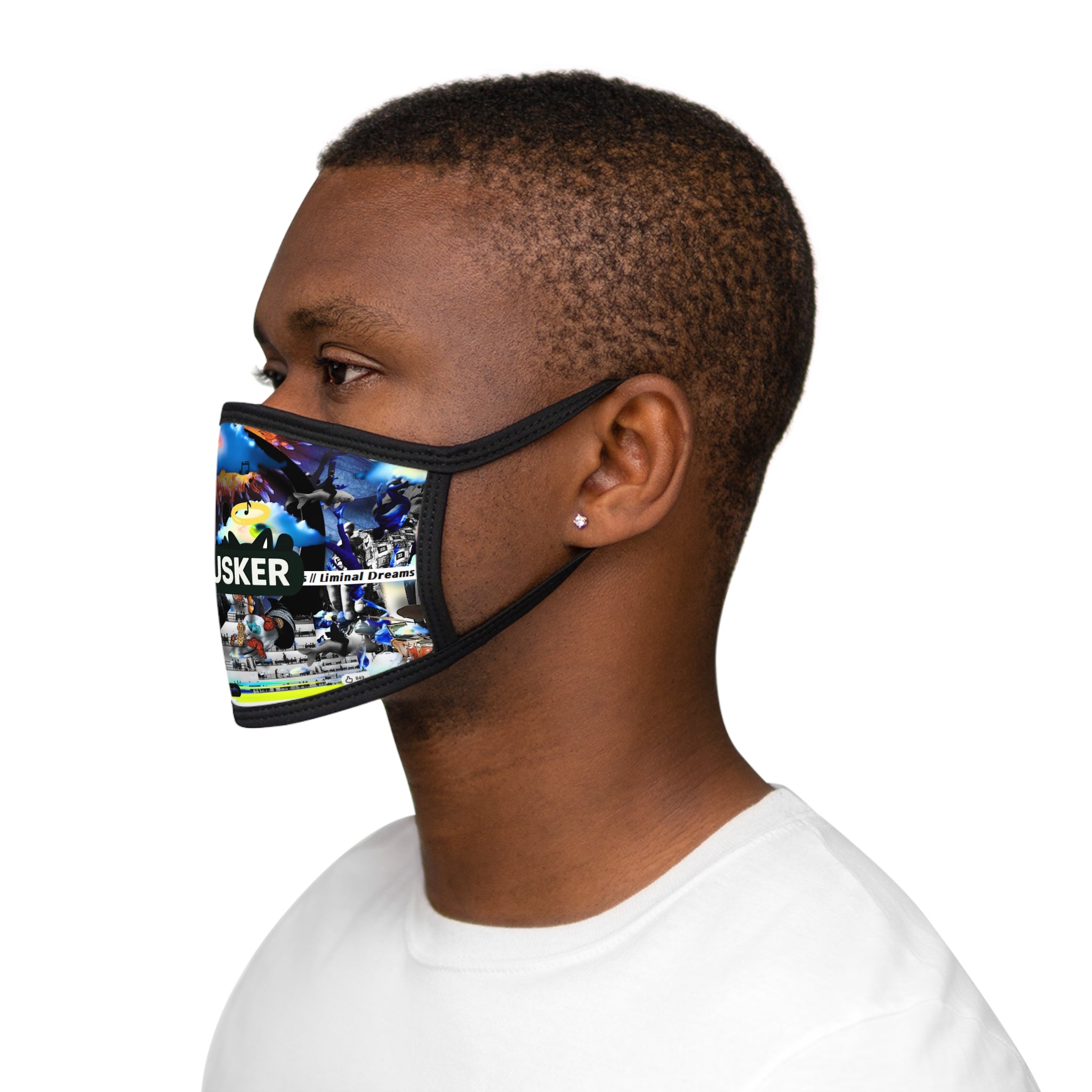 Mixed-Fabric Face Mask