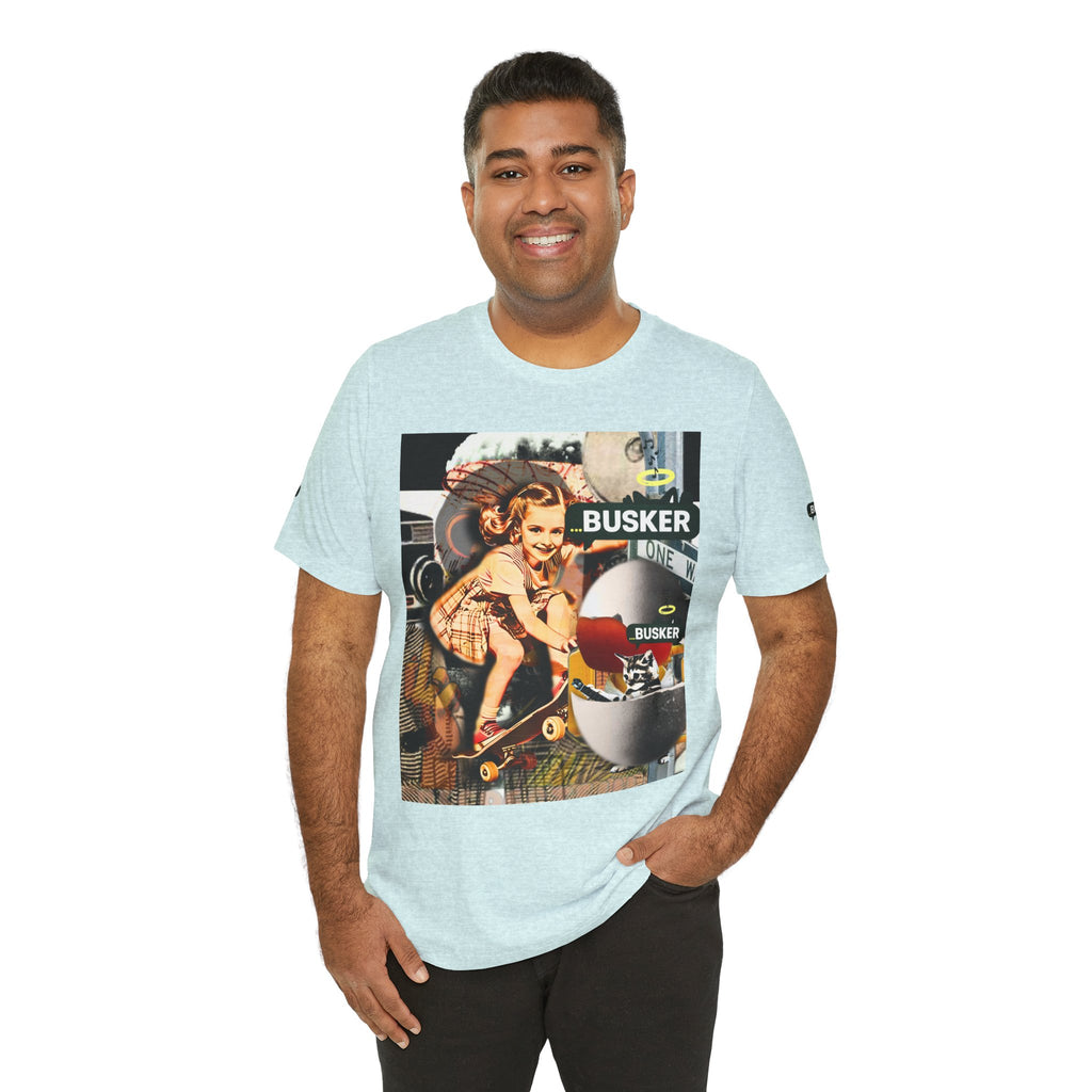 Vintage Skateboarding Graphic Tee - Streetwear for Creative Souls