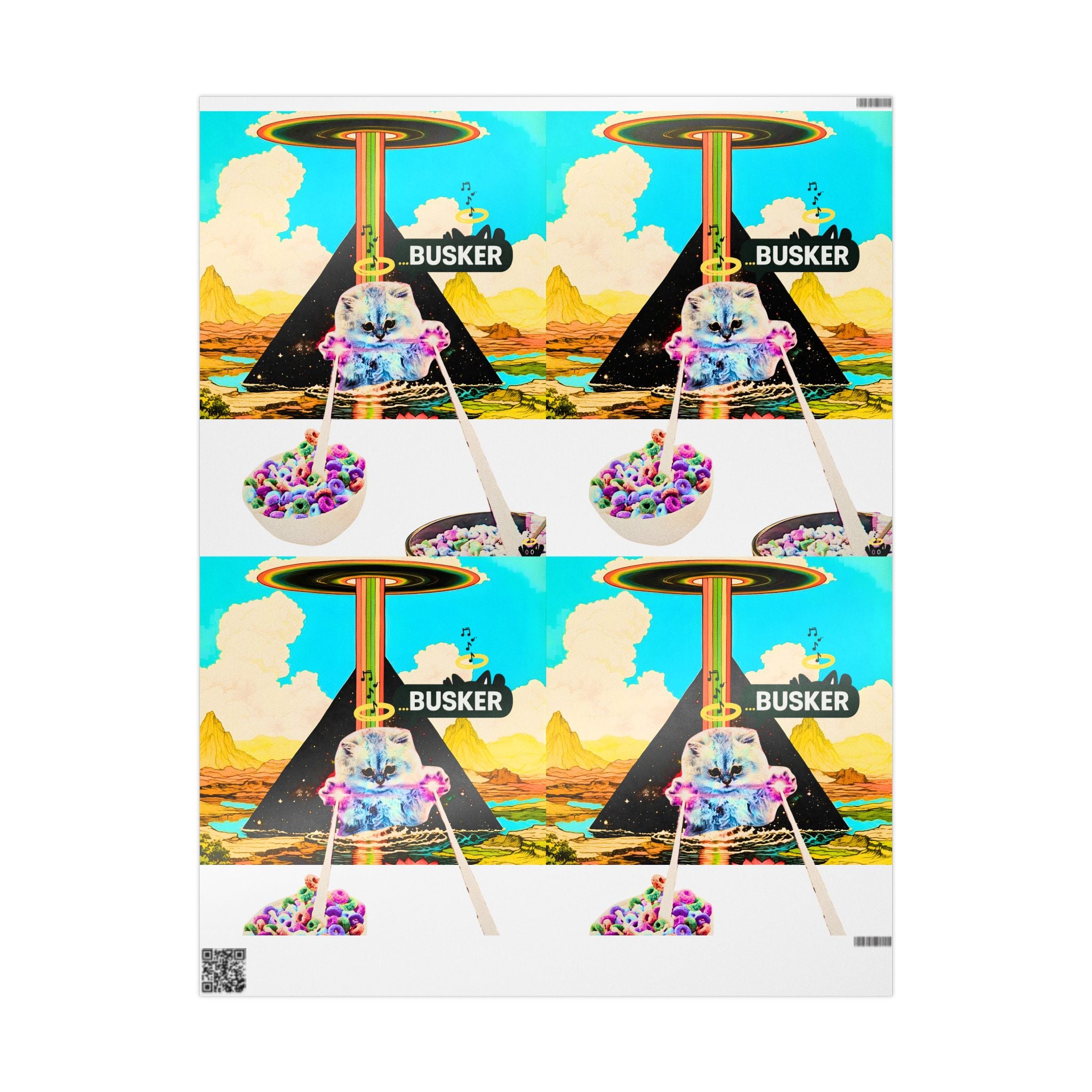 Colorful Artistic Wrapping Paper, Gift Wrap for All Occasions, Unique Paper for Birthdays, Holidays, and Celebrations, Eco-Friendly [...]