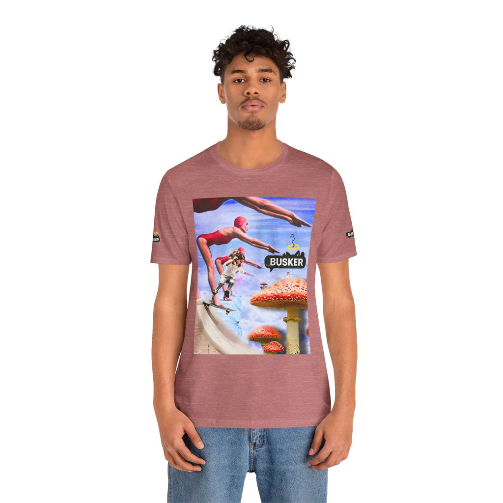 Busker Fun Graphic Tee - Unisex Jersey Short Sleeve