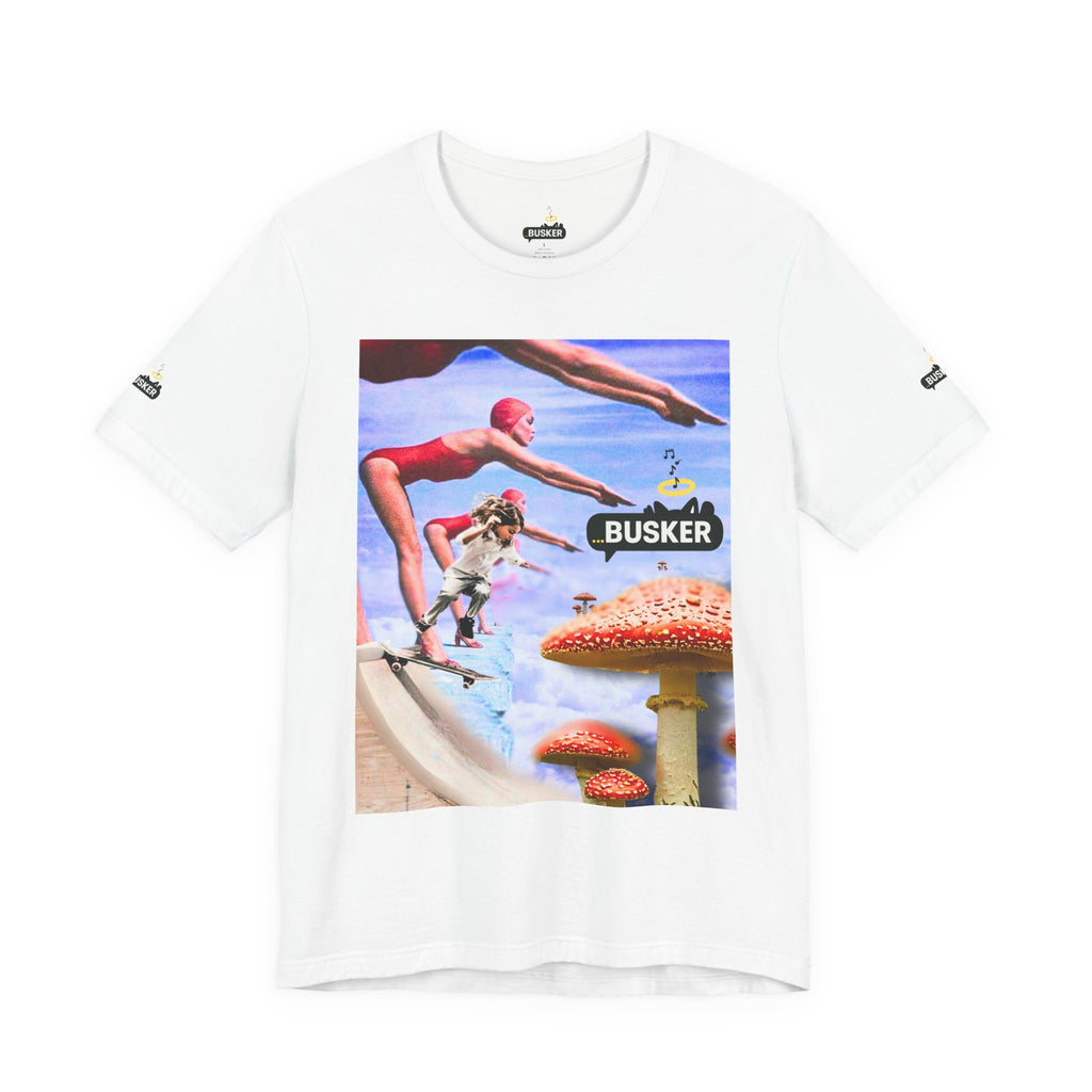 Busker Fun Graphic Tee - Unisex Jersey Short Sleeve