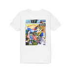 Colorful Youth Short Sleeve Tee - "Busker" Graphic Art Top