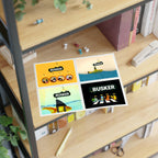 Whimsical Sticker Sheets for Music Lovers, Fun Decorative Stickers, Creative Journaling, Gift for Kids, Great for Scrapbooking