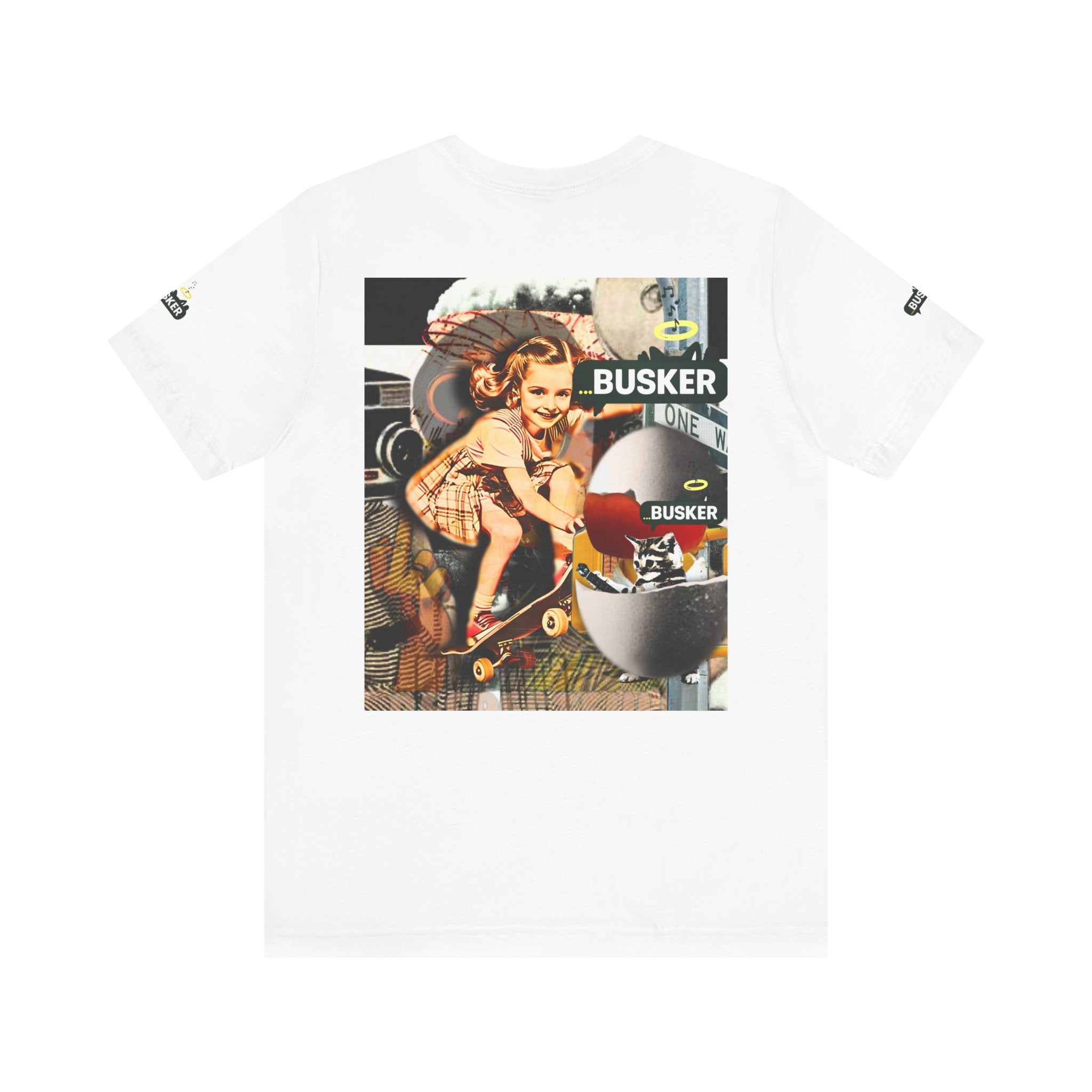 Vintage Skateboarding Graphic Tee - Streetwear for Creative Souls