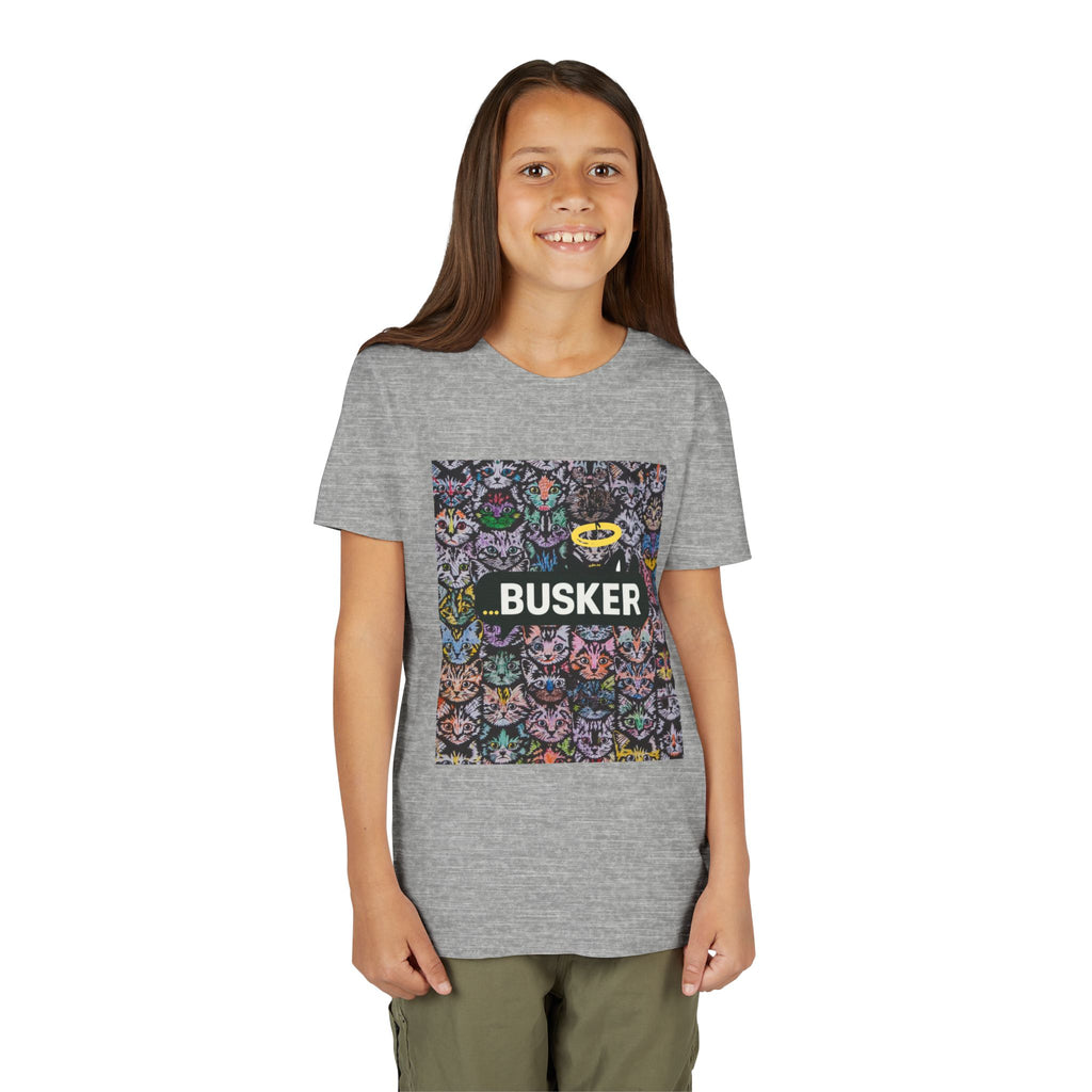 Colorful Youth Short Sleeve Tee, Fun Summer Shirt, Trendy Kids Clothing, Gift for Young Musicians, Cool Casual Wear, Birthday Present