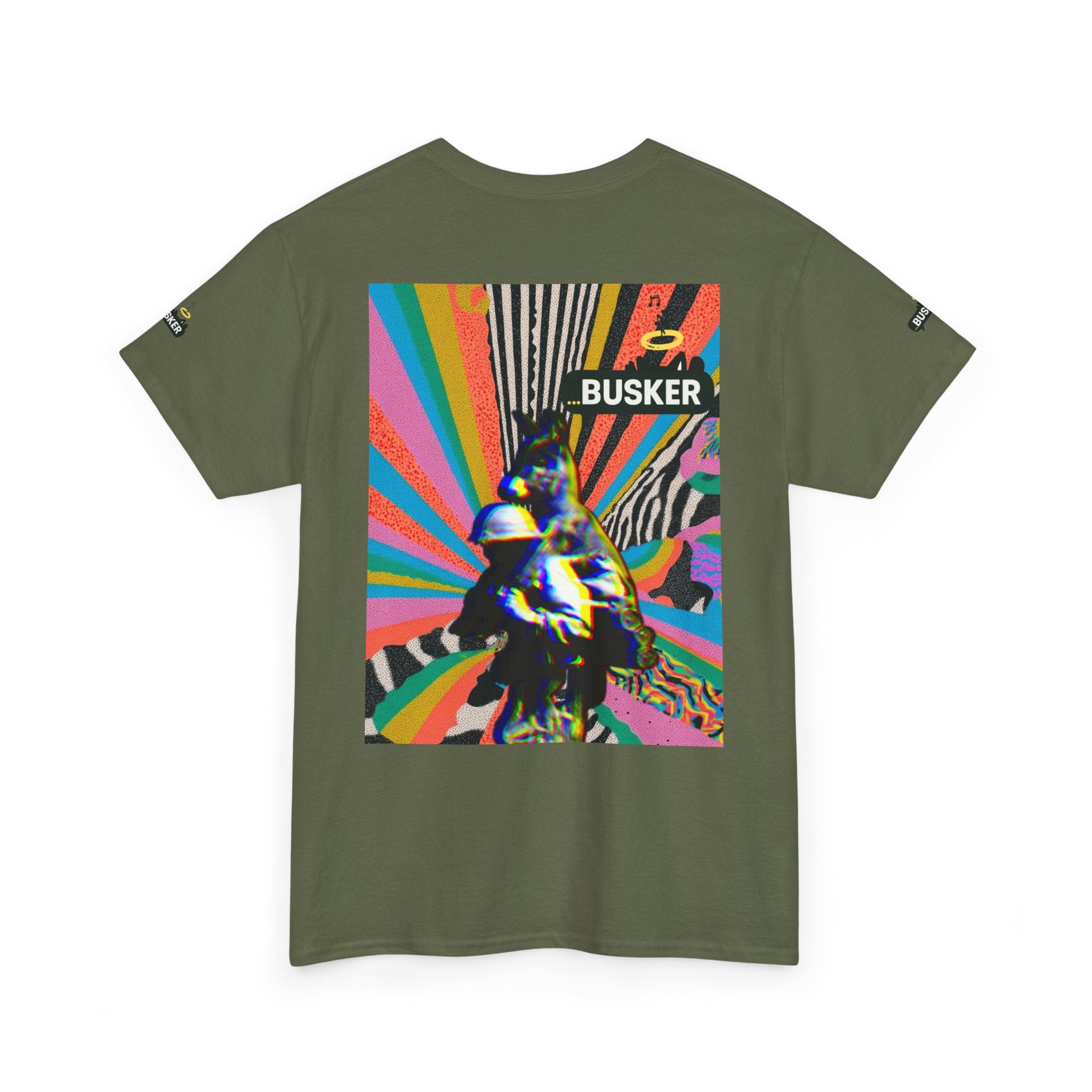 Colorful Busker Unisex Heavy Cotton Tee