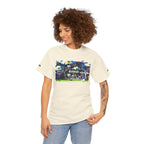 Busker Graphic Tee — Vintage Street Music Poster T‑Shirt