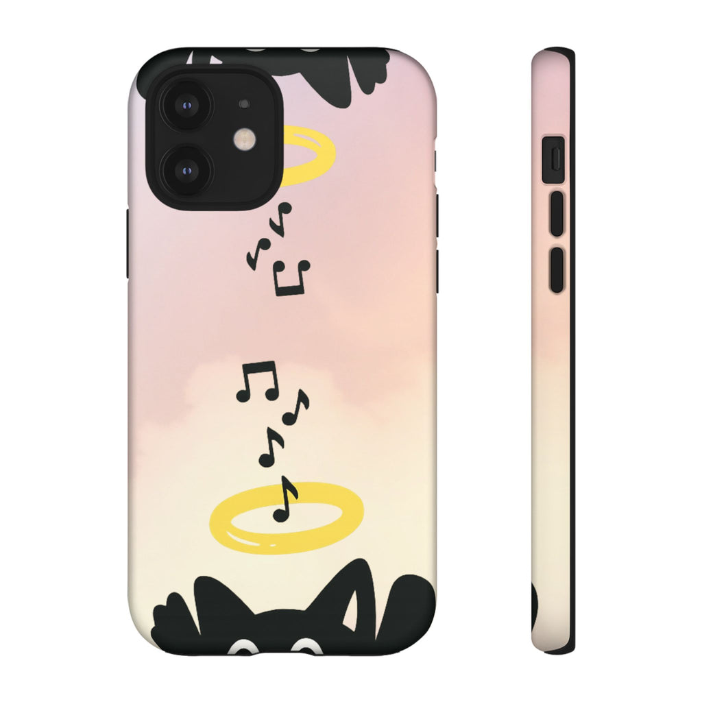 Cute Animal Phone Case, Tough Phone Cover for Pet Lovers, Gifts for Birthdays, Holidays, Music Lovers, Fun Tech Accessories