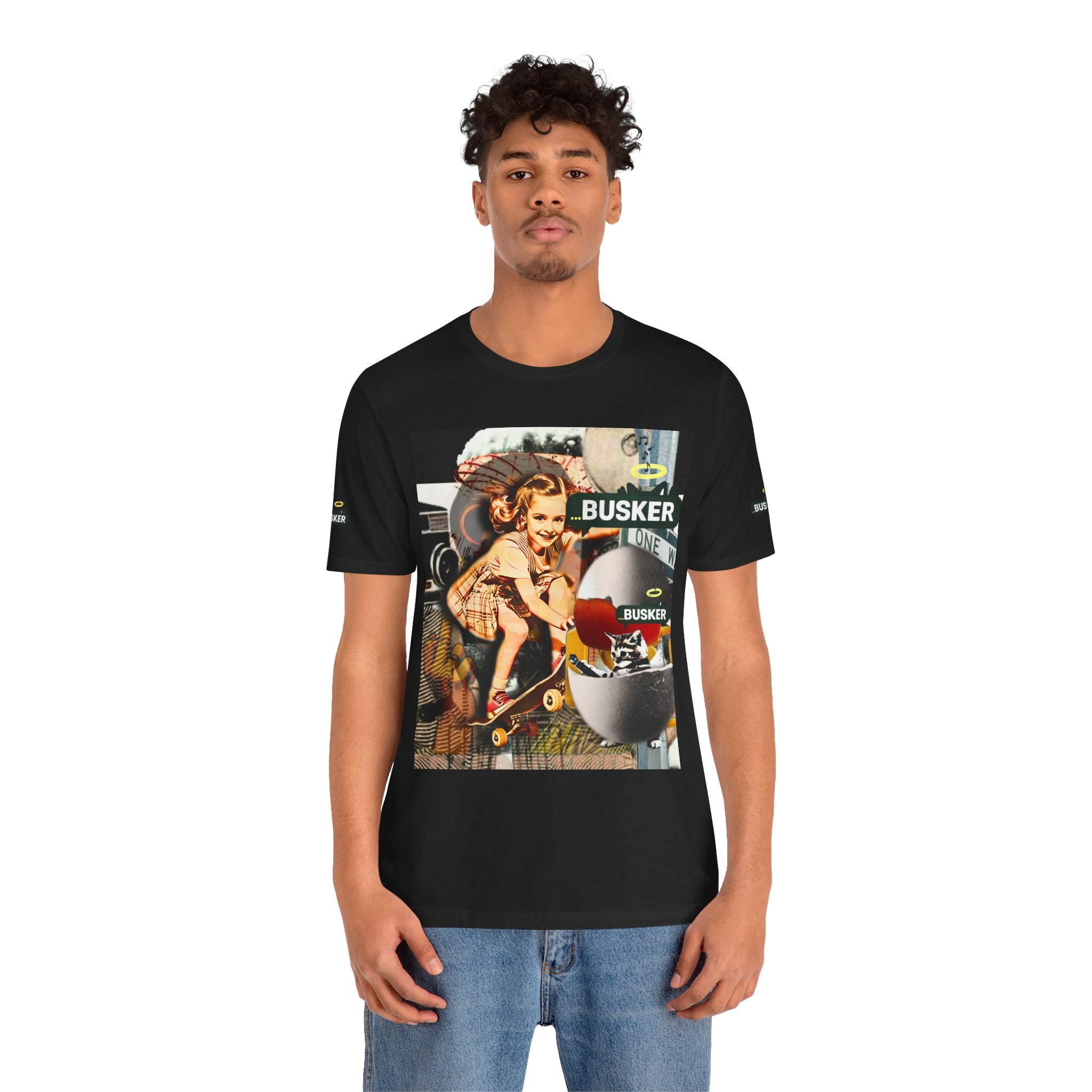 Vintage Skateboarding Graphic Tee - Streetwear for Creative Souls