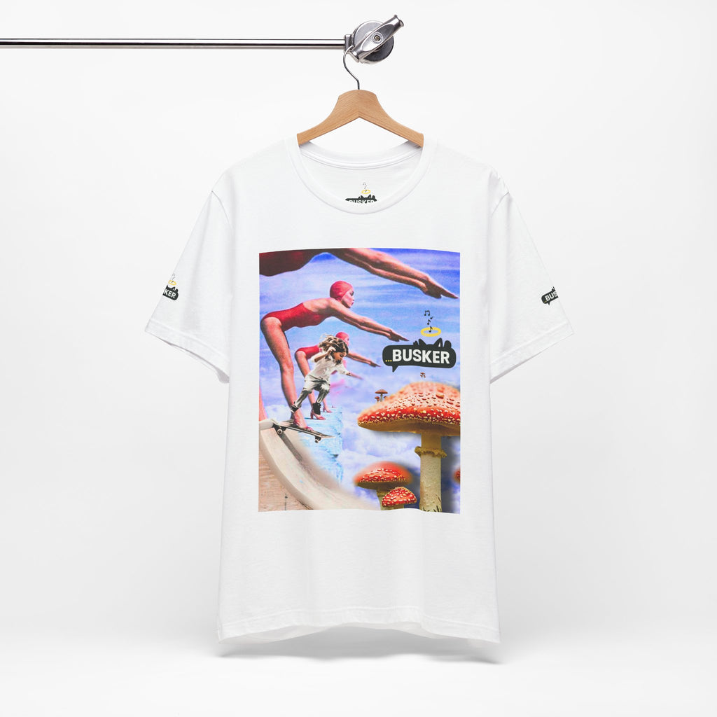 Busker Fun Graphic Tee - Unisex Jersey Short Sleeve
