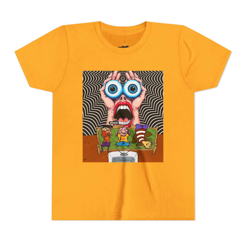 Youth Graphic Tee, Fun and Quirky Design for Creative Kids, Perfect for Birthdays, Everyday Wear, or Art Lovers