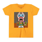 Youth Graphic Tee, Fun and Quirky Design for Creative Kids, Perfect for Birthdays, Everyday Wear, or Art Lovers