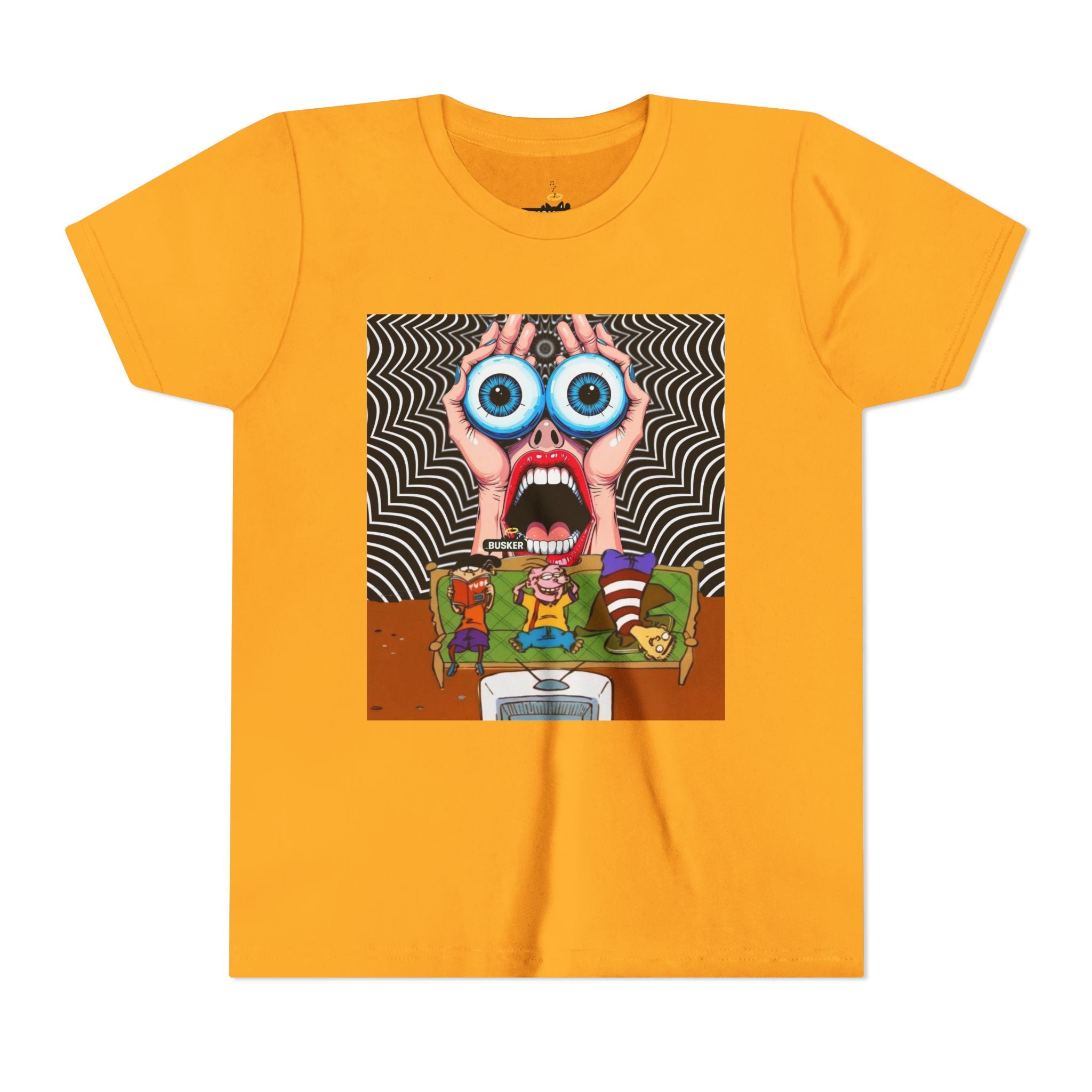Youth Graphic Tee, Fun and Quirky Design for Creative Kids, Perfect for Birthdays, Everyday Wear, or Art Lovers
