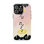 Cute Animal Phone Case, Tough Phone Cover for Pet Lovers, Gifts for Birthdays, Holidays, Music Lovers, Fun Tech Accessories