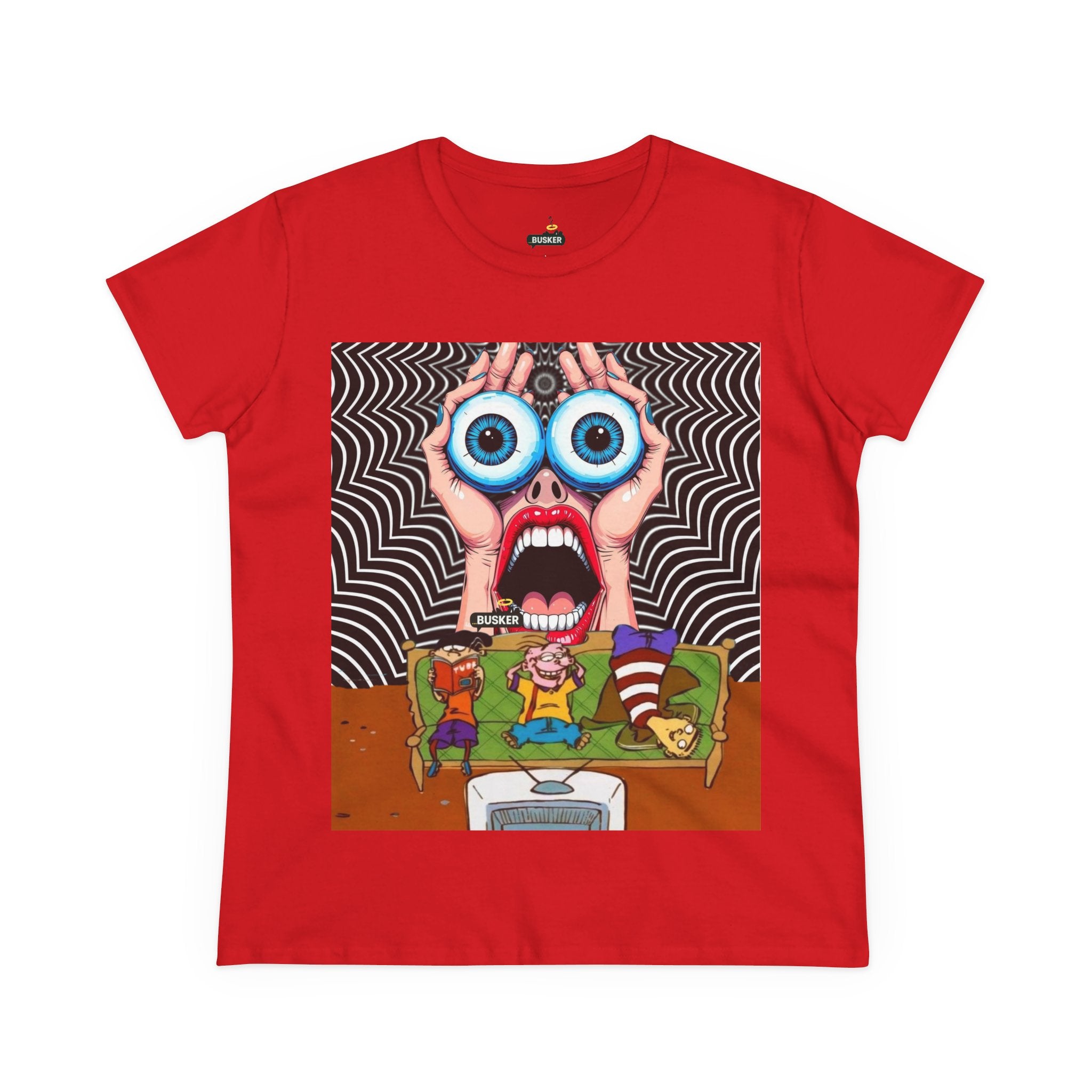 Whimsical Graphic Tee for Creative Souls, Playful Shirt, Art Lover Gift, Unique Cotton T-Shirt, Funny Fashion