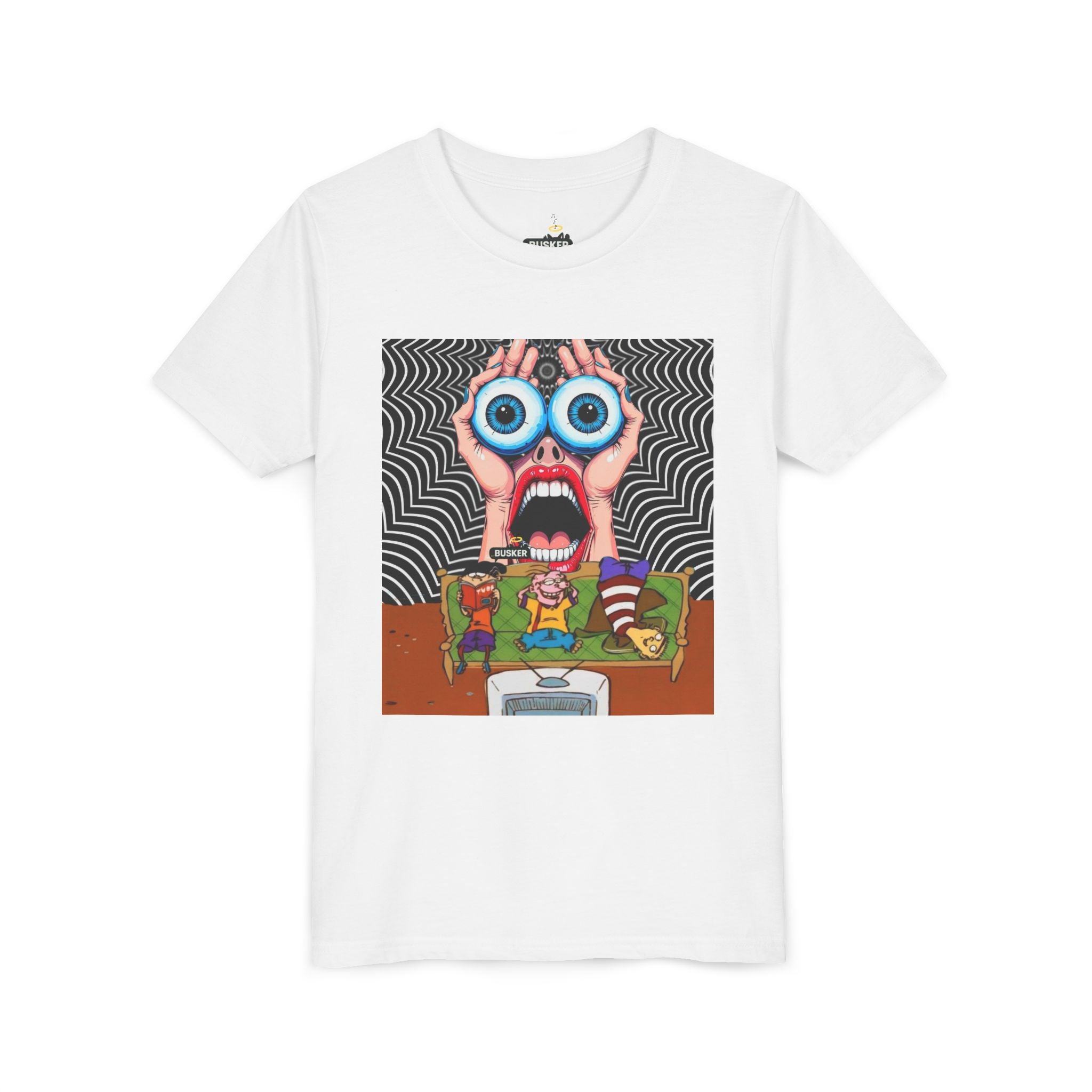 Youth Graphic Tee, Fun and Quirky Design for Creative Kids, Perfect for Birthdays, Everyday Wear, or Art Lovers