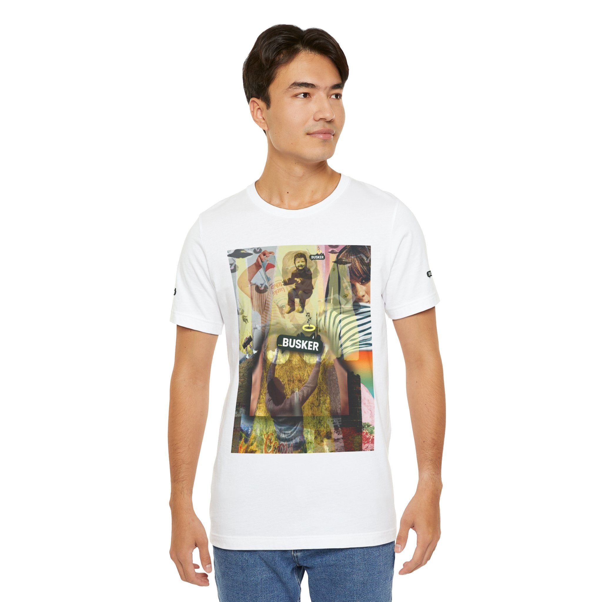 Busker Graphic Tee – Unisex Jersey Short Sleeve T-Shirt for Creative Souls