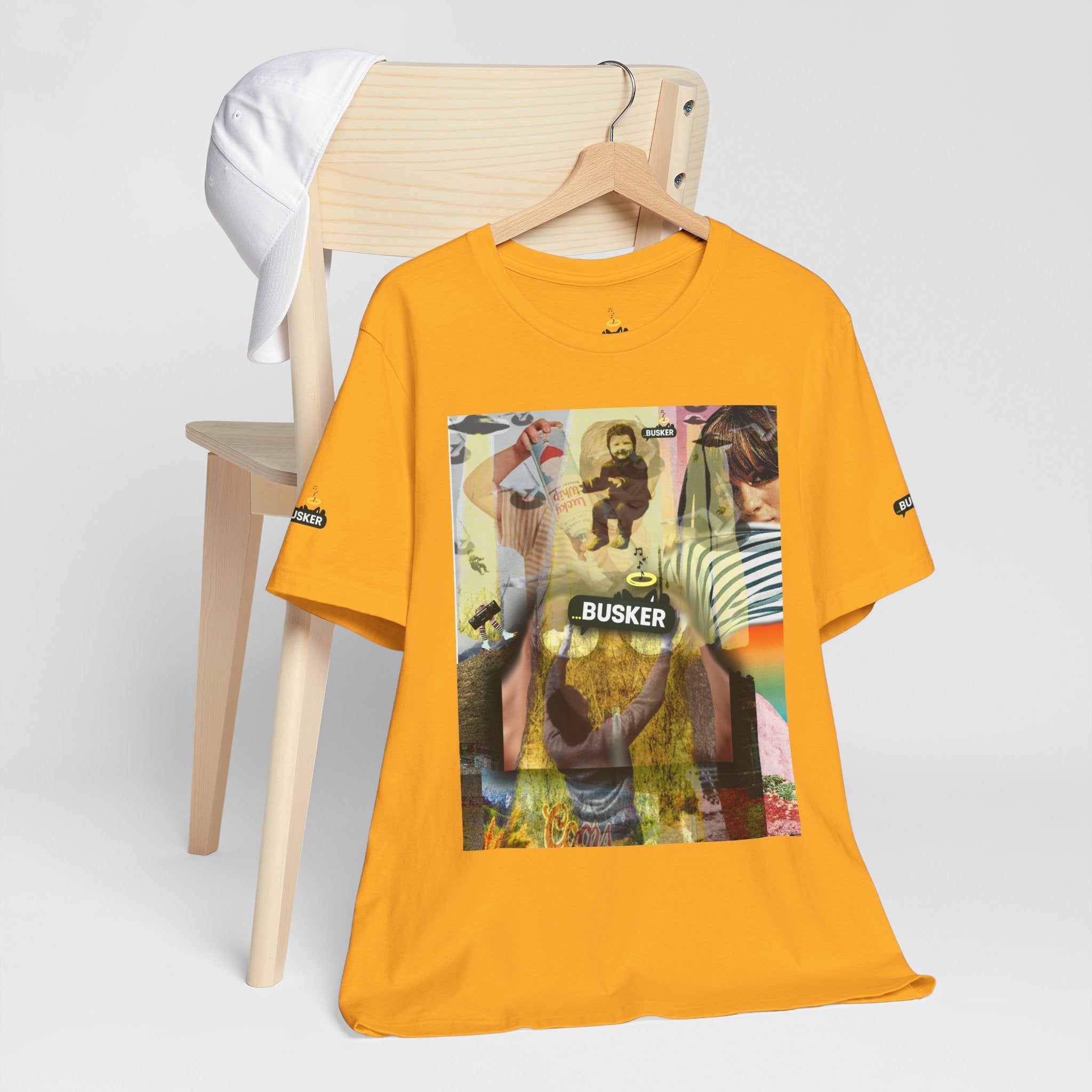 Busker Graphic Tee – Unisex Jersey Short Sleeve T-Shirt for Creative Souls