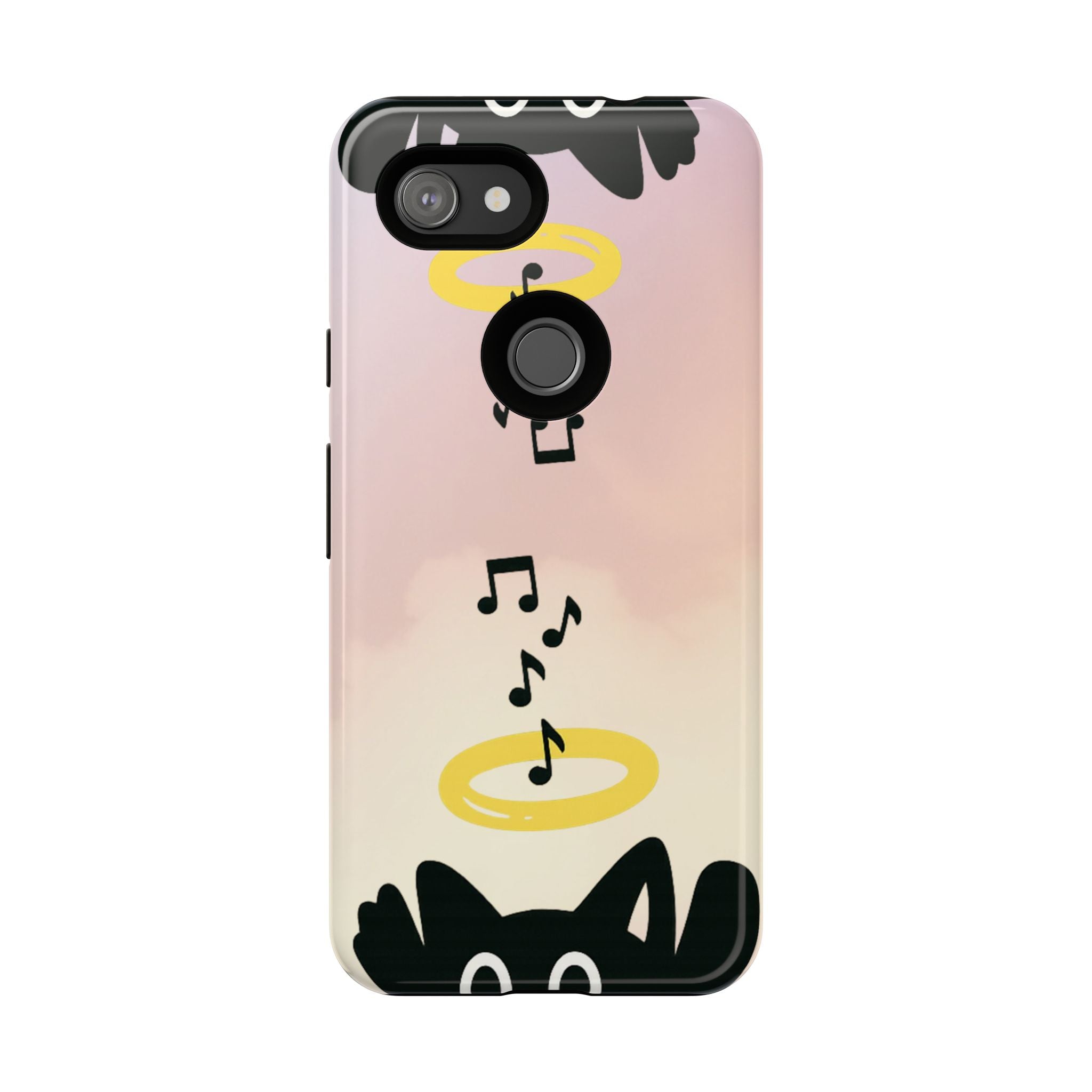 Cute Animal Phone Case, Tough Phone Cover for Pet Lovers, Gifts for Birthdays, Holidays, Music Lovers, Fun Tech Accessories