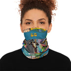 Winter Neck Gaiter With Drawstring