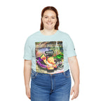 Vibrant Busker Art Tee for Creative Souls