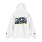 Busker Street Art Hoodie — Colorful Musician Graphic Pullover