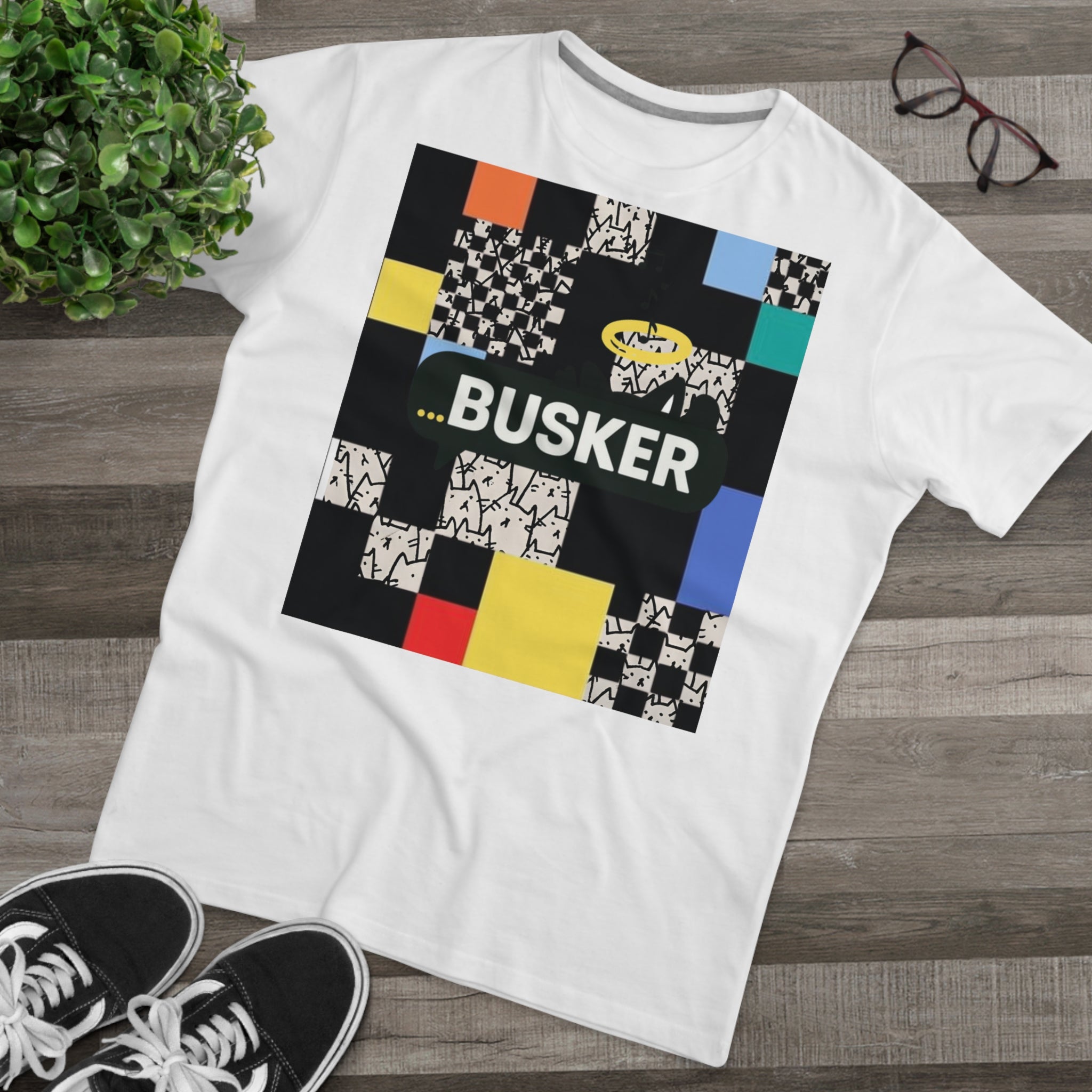 Men's Modern-fit Tee: Casual Vibes for Music Lovers, Graphic Tee, Band Merchandise, Streetwear Style, Unique Gift Idea