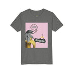 Busker Youth Tee, Fun Kids Shirt, Music Lover Gift, Summer Outfit, Creative Kids Clothing, Unique Graphic Tee