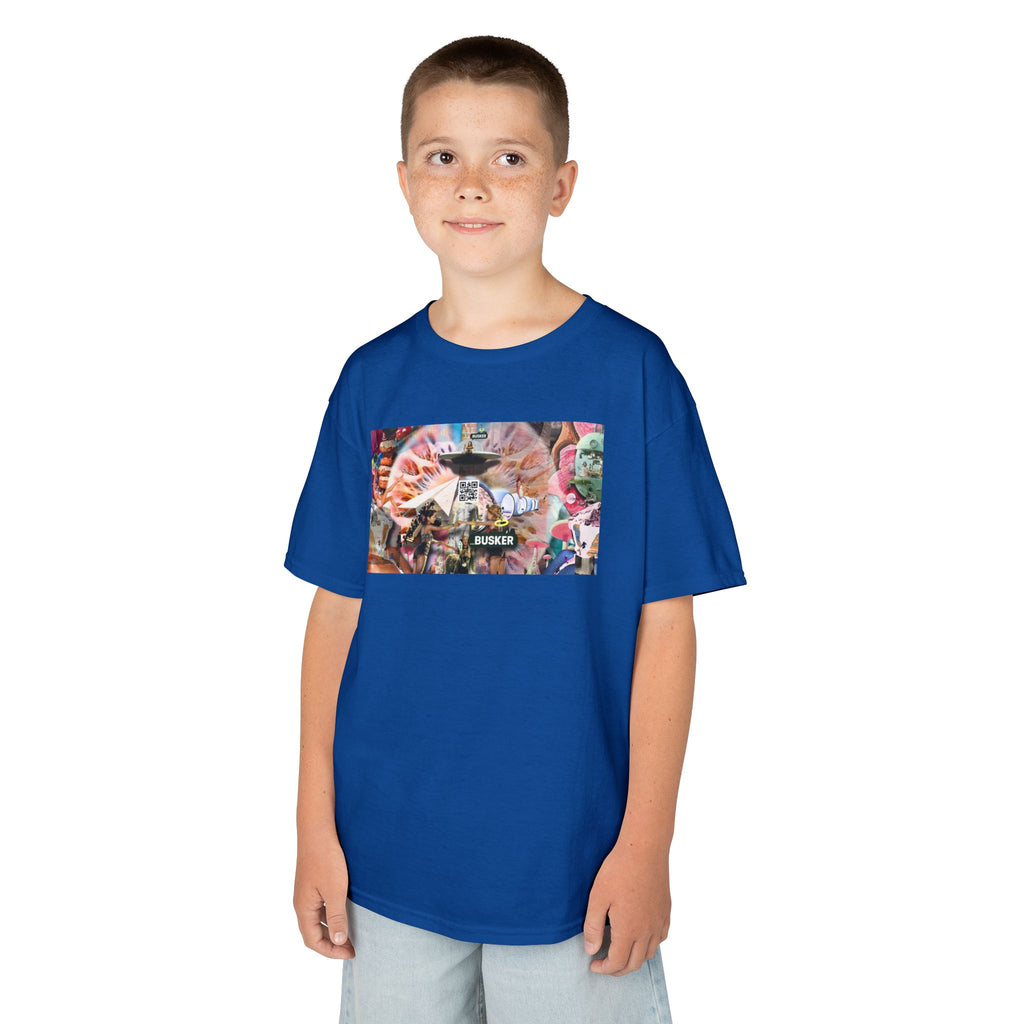 Colorful Kids Graphic Tee - Fun & Stylish Wear for Young Explorers