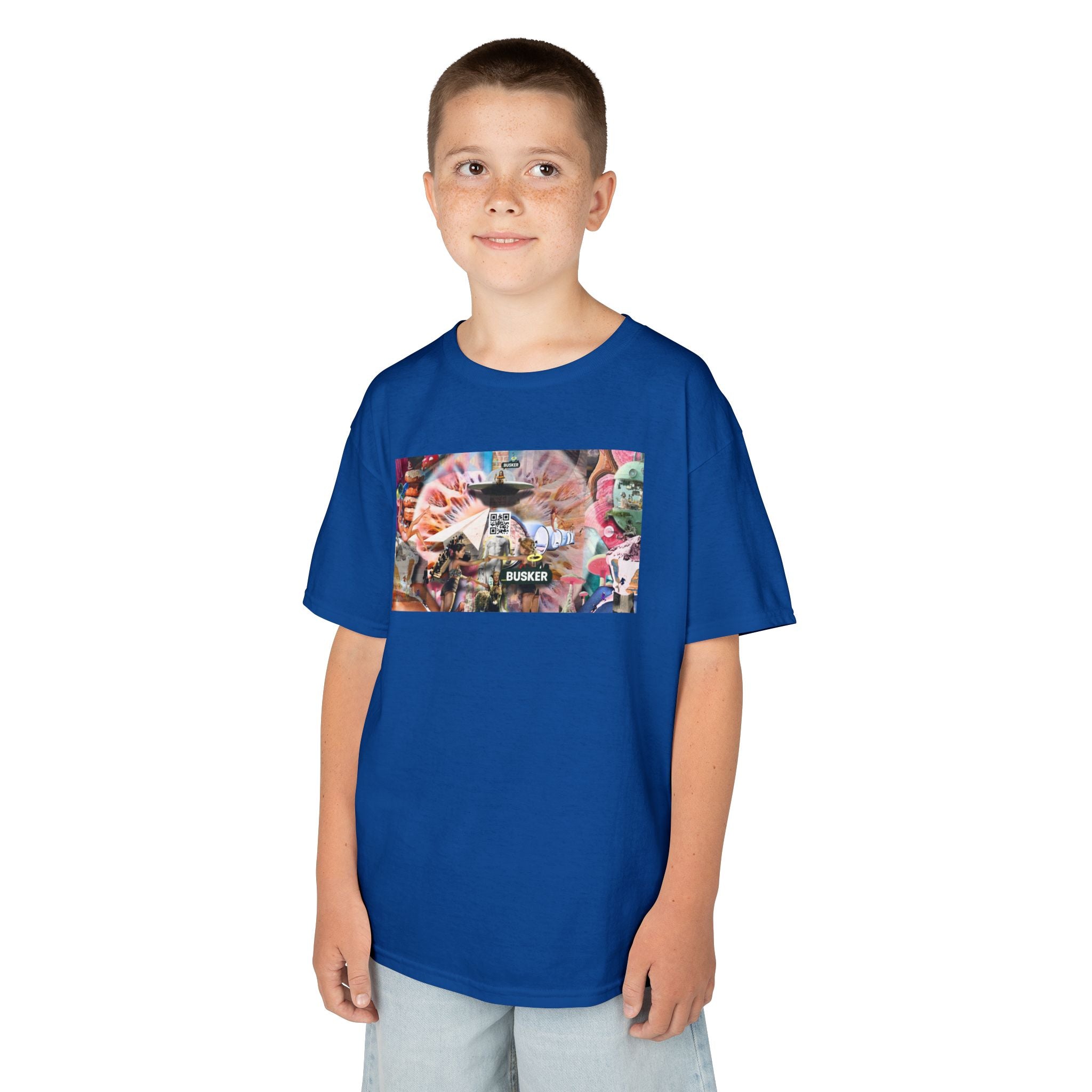 Colorful Kids Graphic Tee - Fun & Stylish Wear for Young Explorers