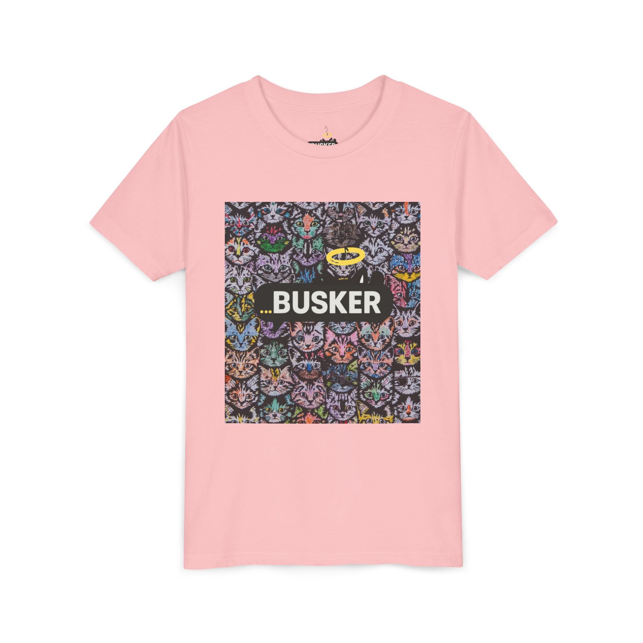 Colorful Youth Short Sleeve Tee, Fun Summer Shirt, Trendy Kids Clothing, Gift for Young Musicians, Cool Casual Wear, Birthday Present