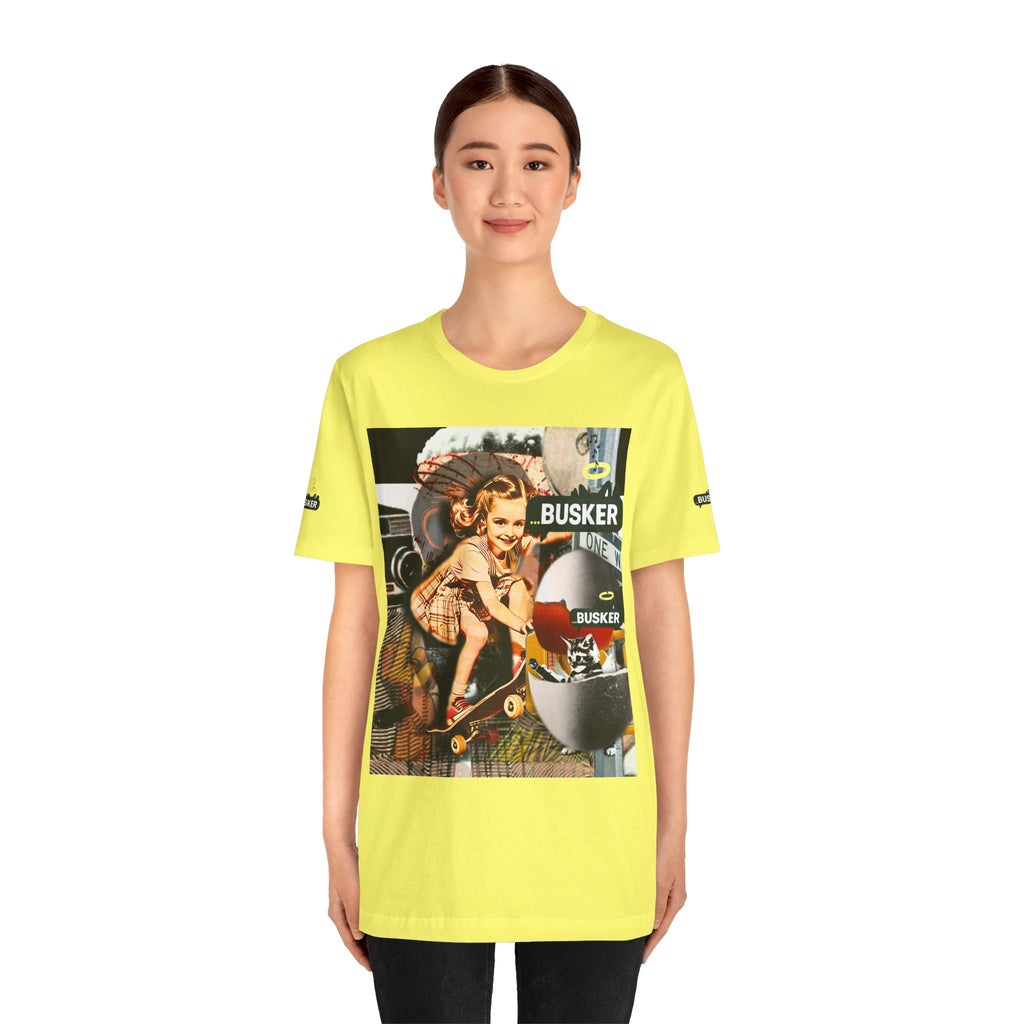 Vintage Skateboarding Graphic Tee - Streetwear for Creative Souls