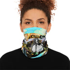 Winter Neck Gaiter With Drawstring