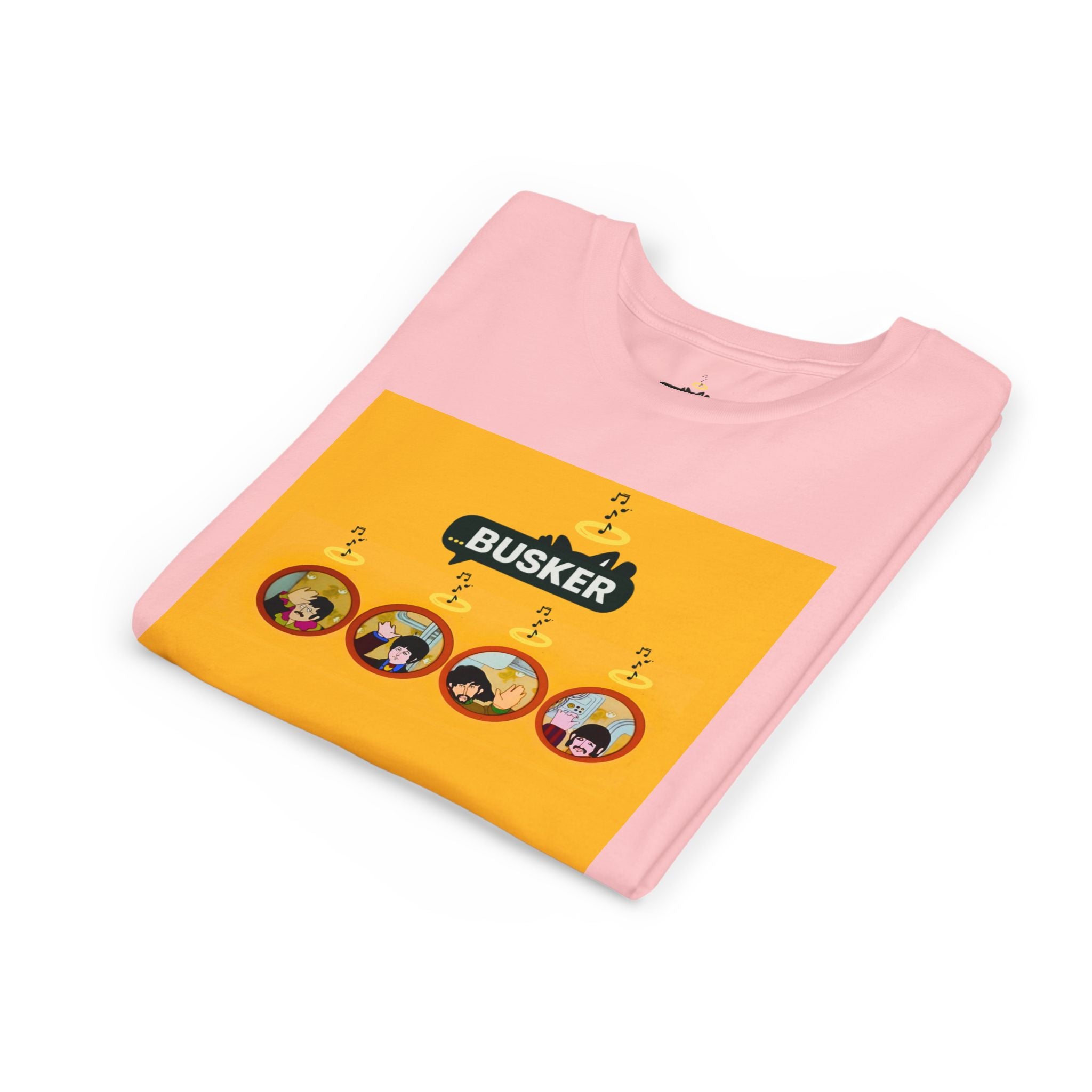 Busker Youth Short Sleeve Tee - Fun Music T-Shirt for Young Performers, Gifts for Young Musicians, Vibrant Summer Apparel, Creative [...]