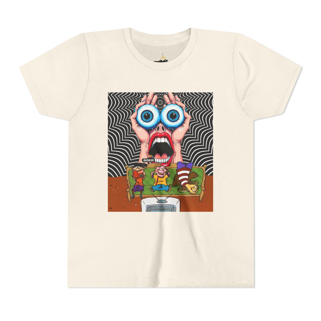 Youth Graphic Tee, Fun and Quirky Design for Creative Kids, Perfect for Birthdays, Everyday Wear, or Art Lovers