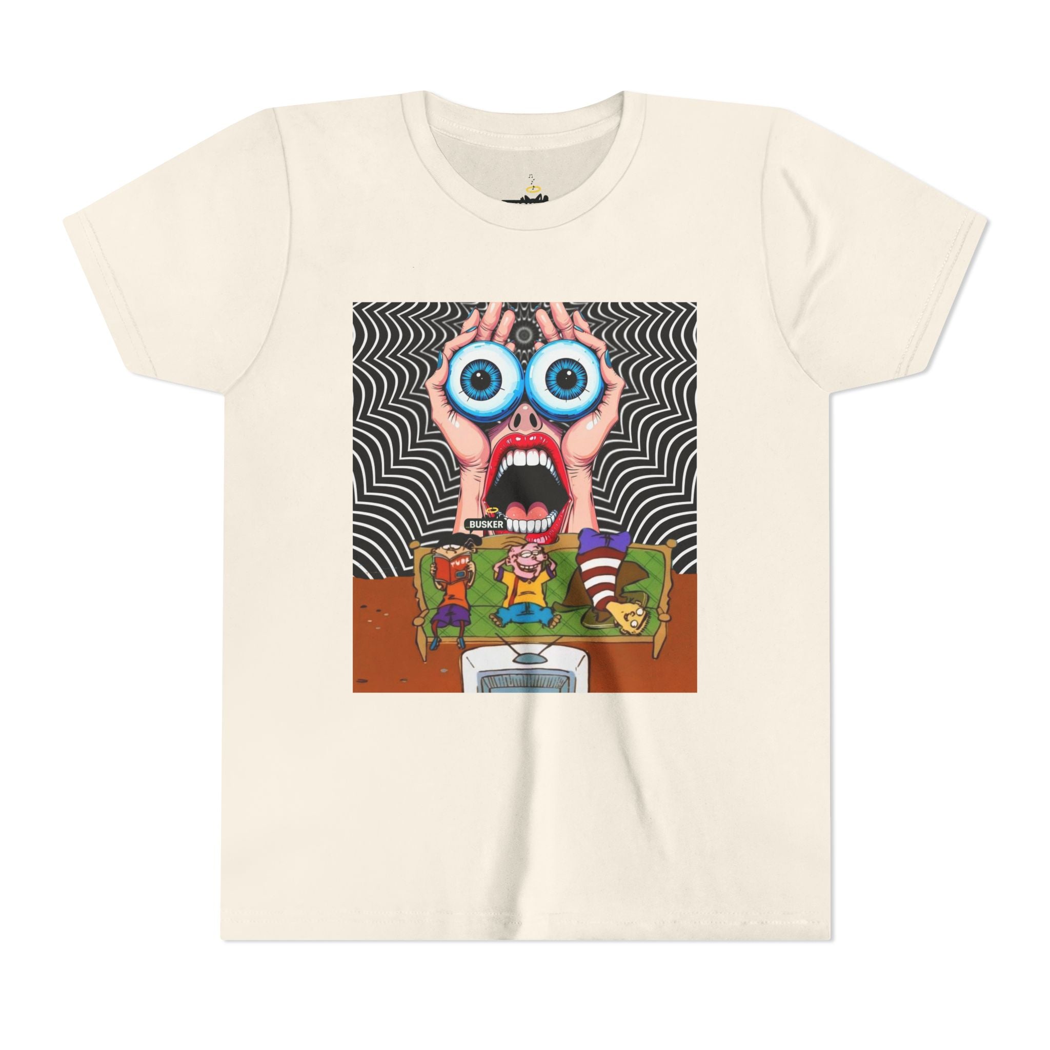 Youth Graphic Tee, Fun and Quirky Design for Creative Kids, Perfect for Birthdays, Everyday Wear, or Art Lovers