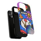 Colorful Phone Case, Cute Phone Accessories, Gift for Music Lovers, Fun Tech Gear, Unique Floral Design Case