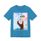 Busker Vibe Unisex Jersey Tee – Colorful Artistic Design for Summer Fun