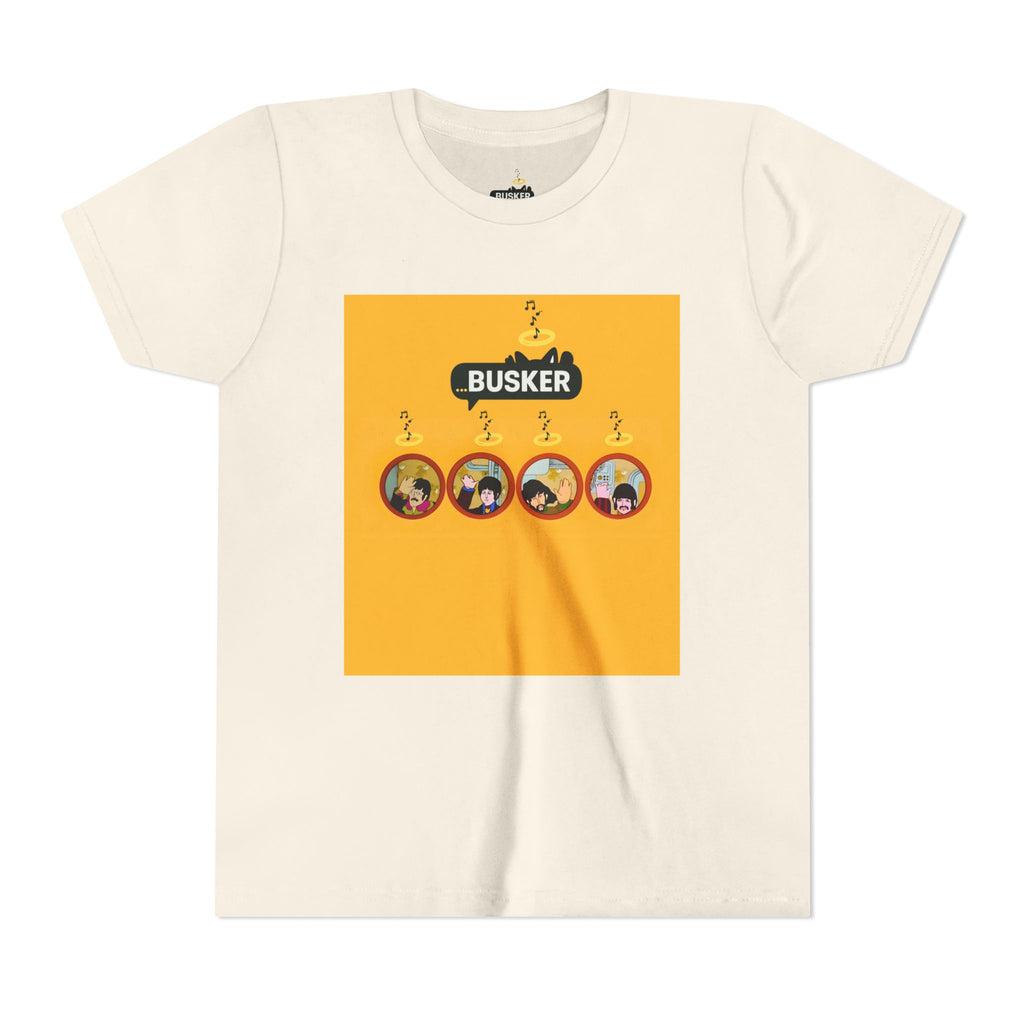 Busker Youth Short Sleeve Tee - Fun Music T-Shirt for Young Performers, Gifts for Young Musicians, Vibrant Summer Apparel, Creative [...]