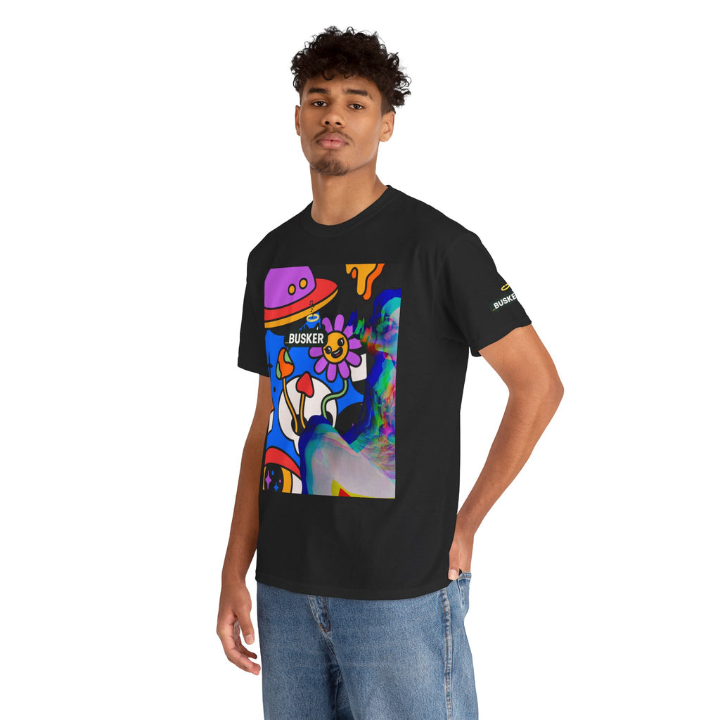 Colorful Graphic Unisex Tee, Artsy Shirt for Creative Souls, Perfect for Festivals, Unique Gift for Art Lovers, Summer Vibes, Casual Wear