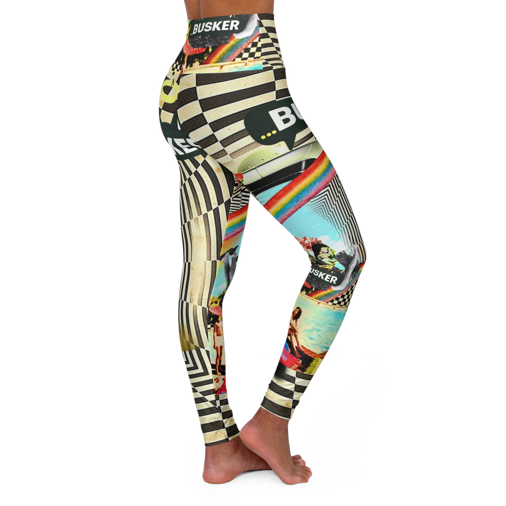 Vibrant High Waisted Yoga Leggings for Active Lifestyles