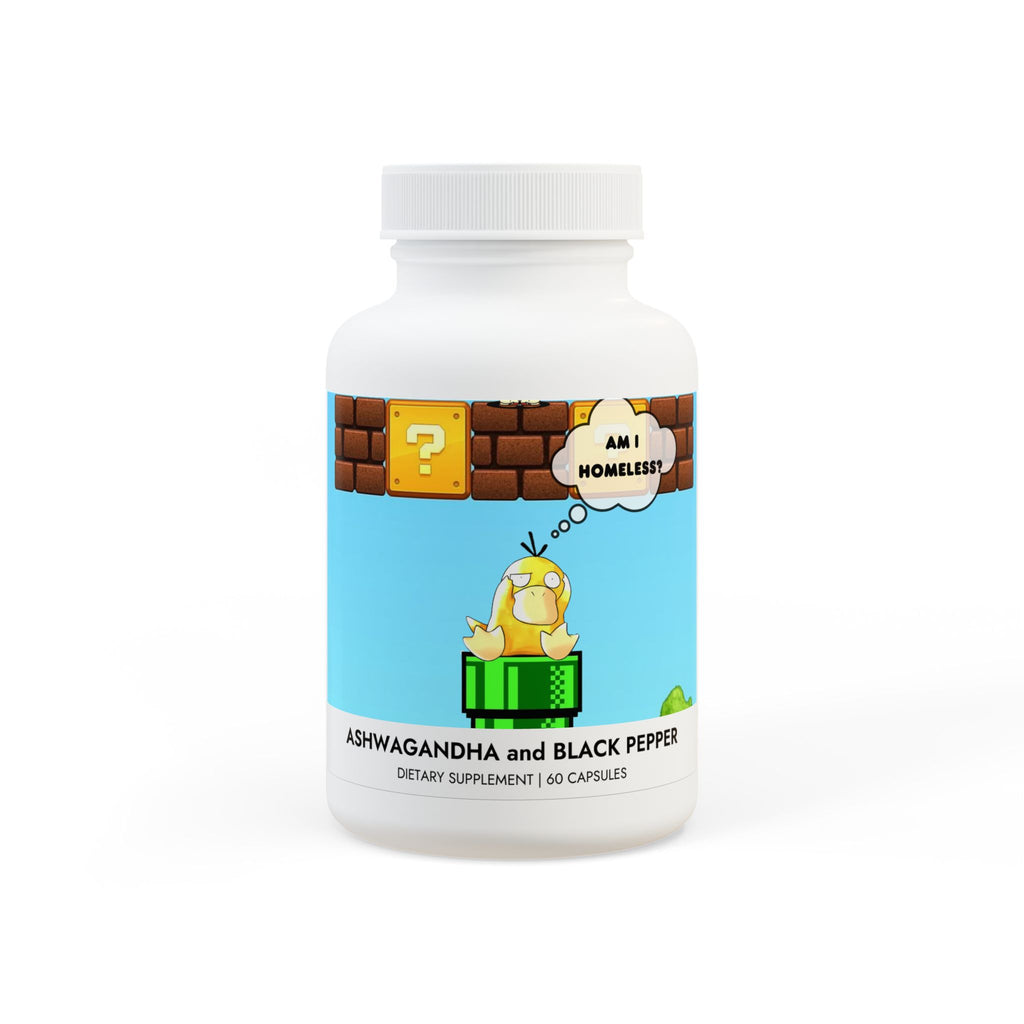 Ashwagandha and Black Pepper Supplement (60 capsules)