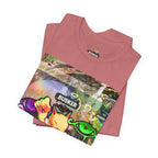 Vibrant Busker Art Tee for Creative Souls