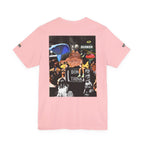 Creative Unisex Graphic Tee - 'I Don't Think' Busker Design