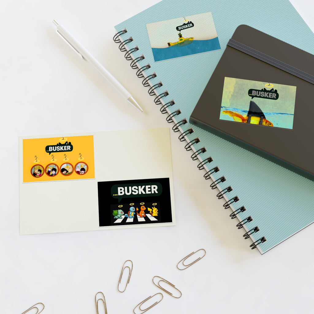 Whimsical Sticker Sheets for Music Lovers, Fun Decorative Stickers, Creative Journaling, Gift for Kids, Great for Scrapbooking