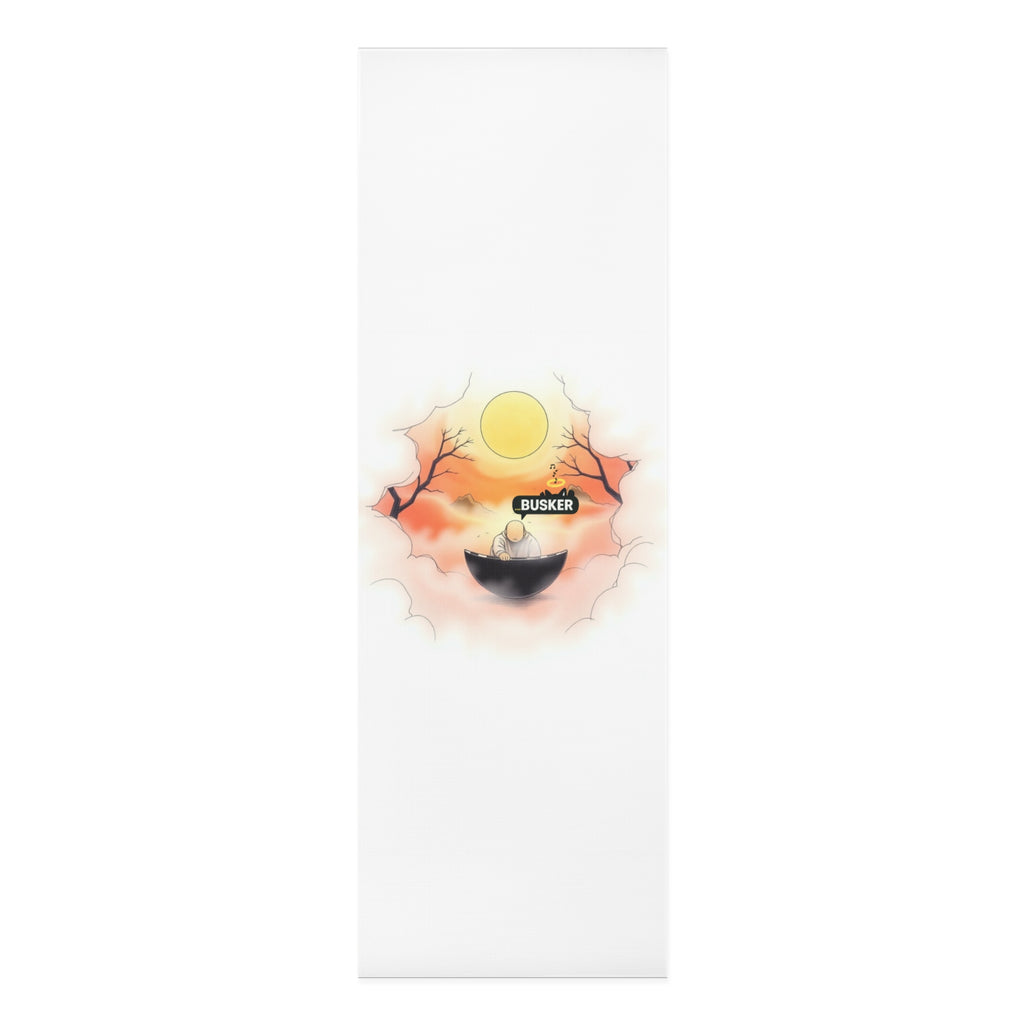 Sunset Serenity Foam Yoga Mat | Eco-Friendly Exercise Mat, Fitness Gift, Yoga Lover's Essential, Meditation Mat, Home Workout Gear